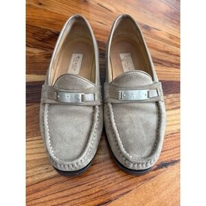 COACH New York Loafers Driving Suede Leather Slip On Casual Comfort Shoes